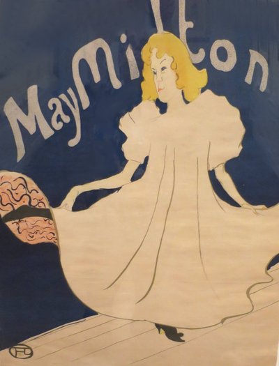 May Milton by Henri de Toulouse Lautrec